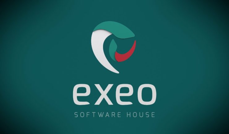 EXEO  – Software House / 3D Σχεδιασμος λογοτυπου & Animation