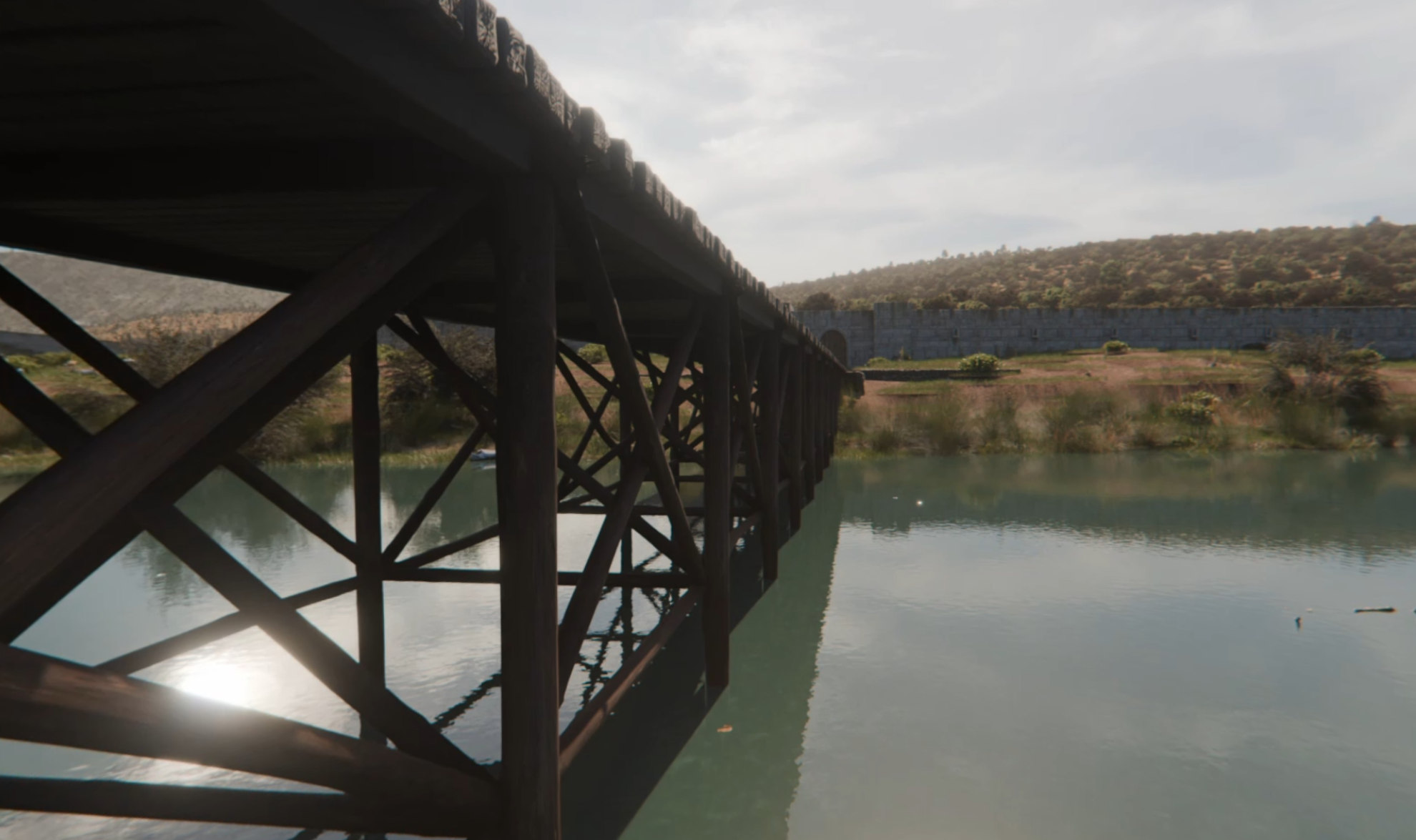 Amphipolis Ancient Wooden Bridge  – Ministry of Culture / Directorate of Conservation of Ancient and Modern Monument